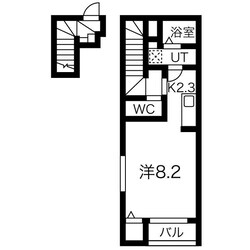 河原町駅 徒歩12分 2階の物件間取画像